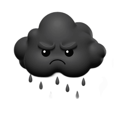 Cloud Frowning