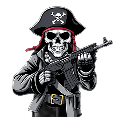 Pirate with Rifle