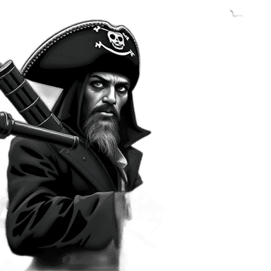 Pirate with Stripper