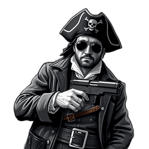 Emoji Pirate with Contraband