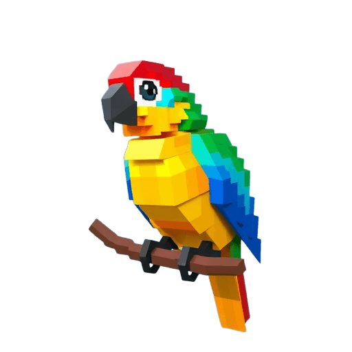 Voxel emoji style